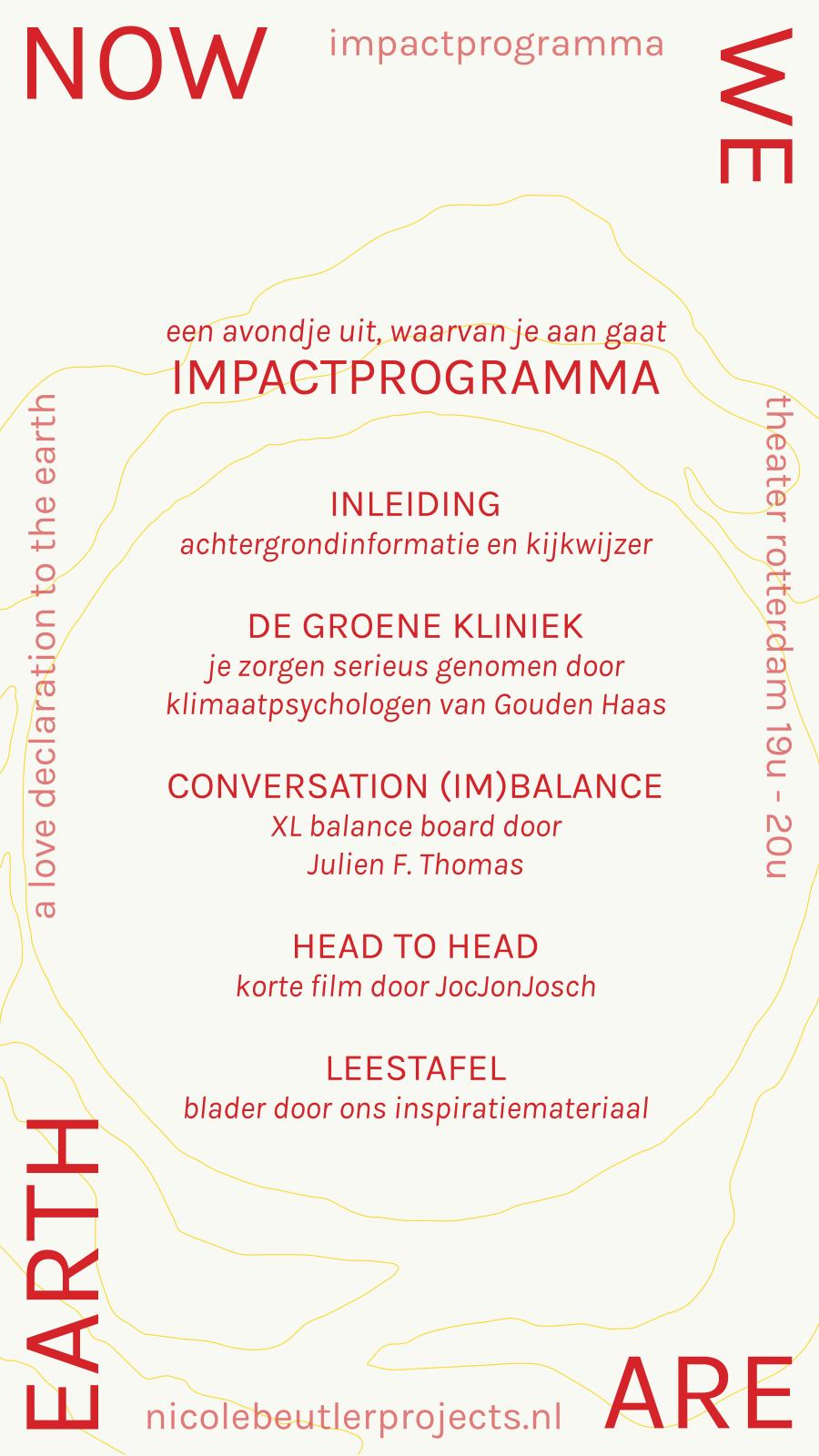 Overzicht impactprogramma